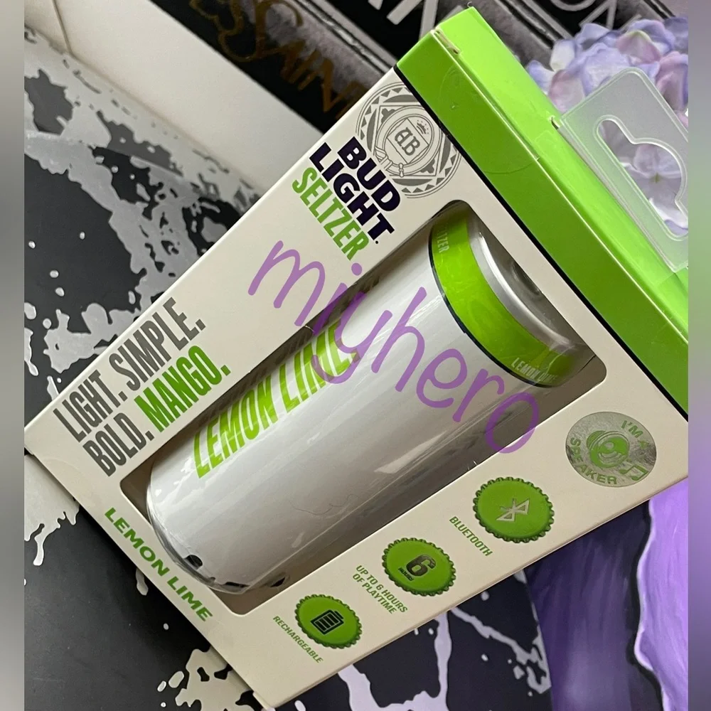 Bluetooth Speaker BUD LIGHT SELTZER Lemon Lime - Picture 6 of 6